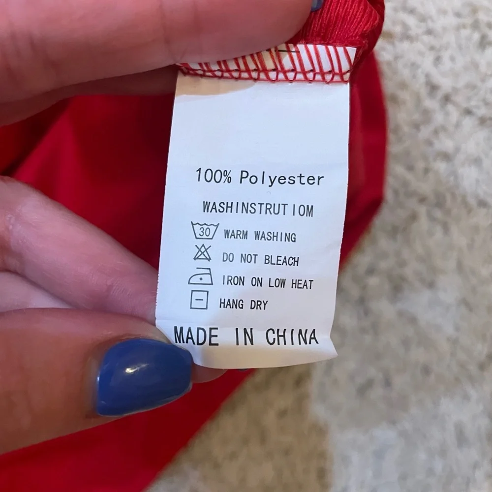 Chiefs Travis Kelce Football Jersey Red White Yellow adult M medium - Picture 6 of 6